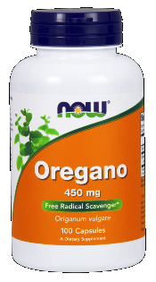 Oregano 450 mg (100 Caps) NOW Foods